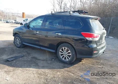 2015 Nissan Pathfinder Sv z USA, uszkodzony, nr VIN 5N1AR2MM5FC695467